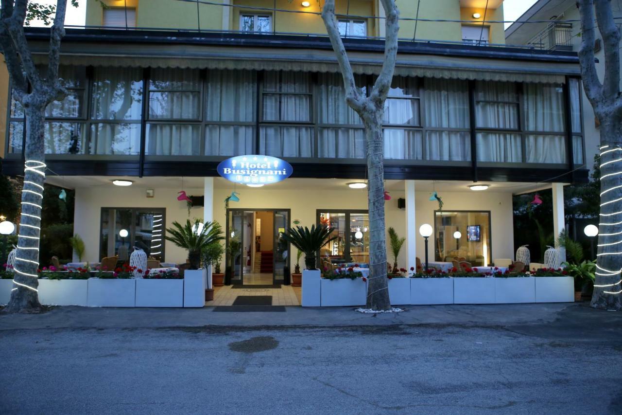 Hotel Busignani Rimini Exterior foto